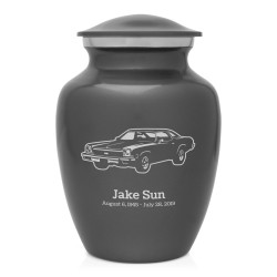 Muscle Car V Sharing Urn - Gunmetal Gray
