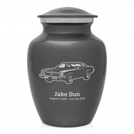 Muscle Car V Sharing Urn - Gunmetal Gray