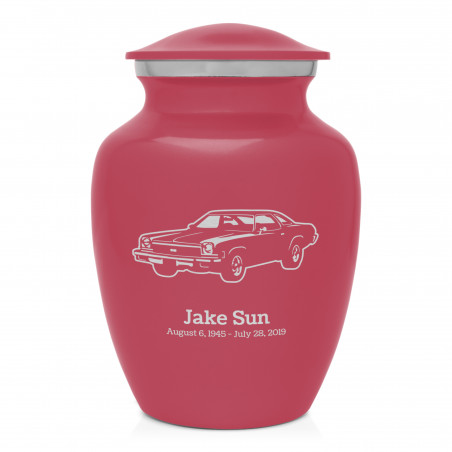 Muscle Car V Sharing Urn - Rose Pink