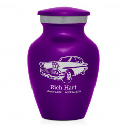 Muscle Car VI Keepsake Urn - Purple Luster
