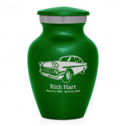 Muscle Car VI Keepsake Urn - Shamrock Green