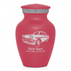 Muscle Car VI Keepsake Urn - Rose Pink