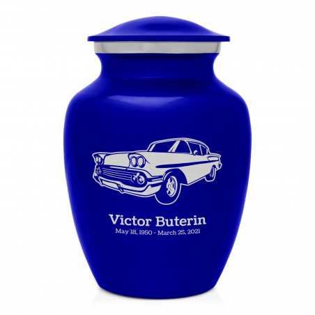 Muscle Car VI Sharing Urn - Midnight Blue
