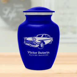 Muscle Car VI Sharing Urn - Midnight Blue