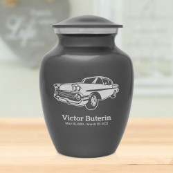 Muscle Car VI Sharing Urn - Gunmetal Gray