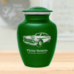 Muscle Car VI Sharing Urn - Shamrock Green