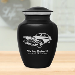 Muscle Car VI Sharing Urn - Jet Black
