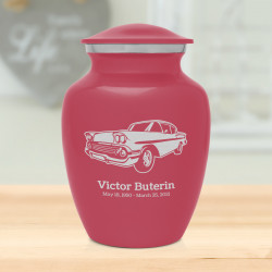 Muscle Car VI Sharing Urn - Rose Pink