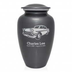 Muscle Car VI Cremation Urn - Gunmetal Gray