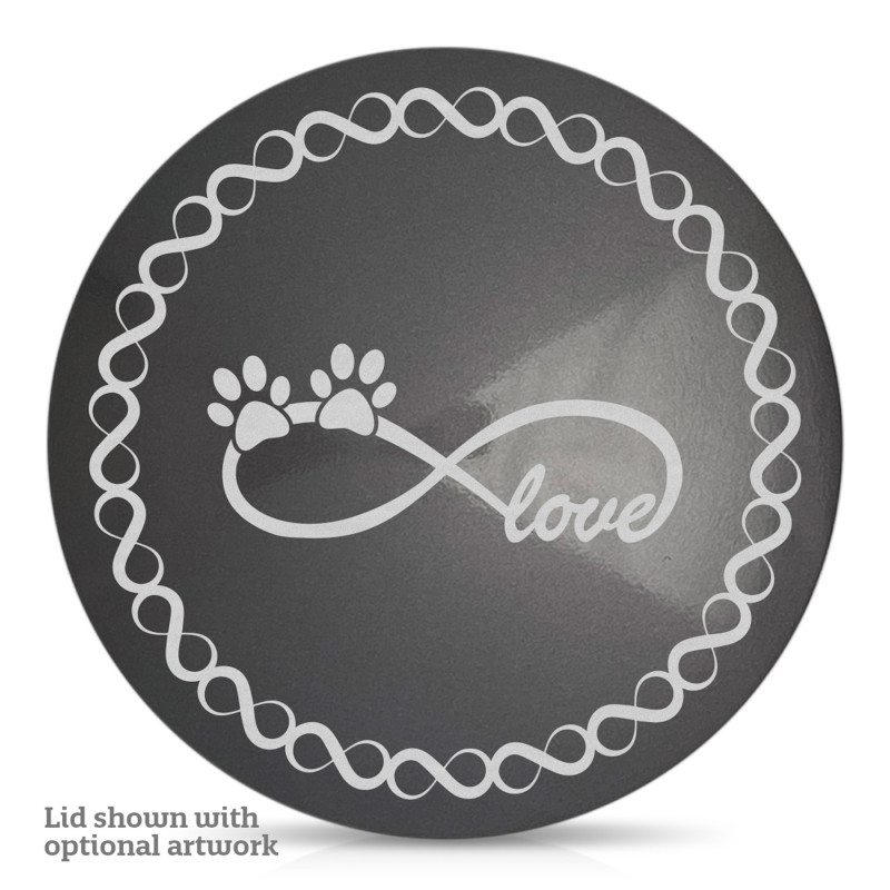 Large Odyssey Pet Urn - Gunmetal Gray