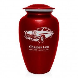 Muscle Car VI Cremation Urn - Ruby Red