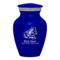 Hippo Keepsake Urn - Midnight Blue