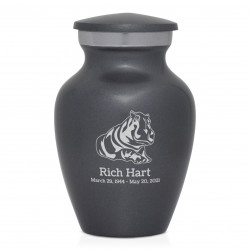 Hippo Keepsake Urn - Gunmetal Gray