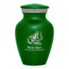 Hippo Keepsake Urn - Shamrock Green