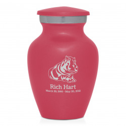 Hippo Keepsake Urn - Rose Pink