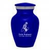 Microphone Hand Keepsake Urn - Midnight Blue