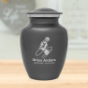 Microphone Hand Sharing Urn - Gunmetal Gray