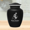 Microphone Hand Sharing Urn - Jet Black