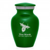 SR71 Blackbird Jet Keepsake Urn - Shamrock Green