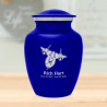 SR71 Blackbird Jet Sharing Urn - Midnight Blue