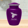 SR71 Blackbird Jet Sharing Urn - Purple Luster