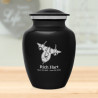 SR71 Blackbird Jet Sharing Urn - Jet Black