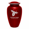 SR71 Blackbird Jet Cremation Urn - Ruby Red