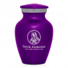 Mother Mary Keepsake Urn - Purple Luster