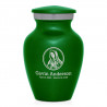 Mother Mary Keepsake Urn - Shamrock Green