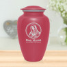 Mother Mary Cremation Urn - Rose Pink