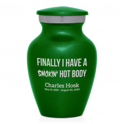 Hot Body Keepsake Urn - Shamrock Green