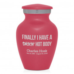 Hot Body Keepsake Urn - Rose Pink
