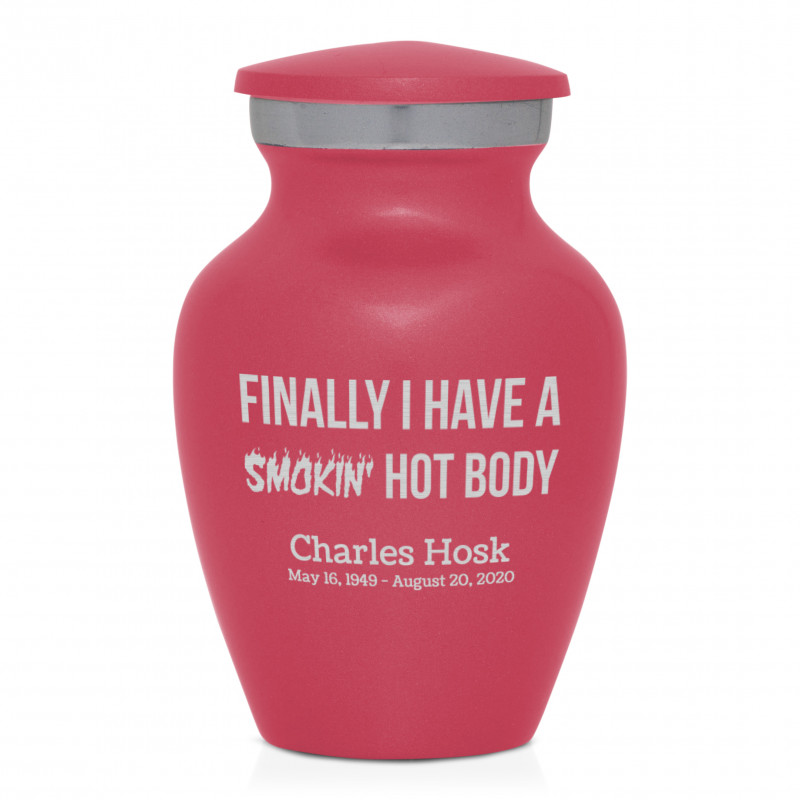 Hot Body Keepsake Urn - Rose Pink