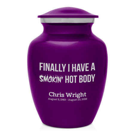 Hot Body Sharing Urn - Purple Luster
