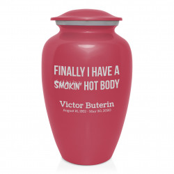 Hot Body Cremation Urn - Rose Pink