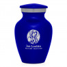 Virgin Mary Keepsake Urn - Midnight Blue