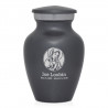 Virgin Mary Keepsake Urn - Gunmetal Gray