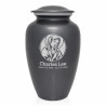 Virgin Mary Cremation Urn - Gunmetal Gray
