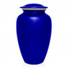 Extra Large Paw Prints Pet Cremation Urn - Midnight Blue