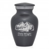 Fifth Wheel Camper Keepsake Urn - Gunmetal Gray