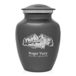 Fifth Wheel Camper Sharing Urn - Gunmetal Gray