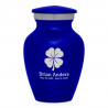 4 Leaf Clover Keepsake Urn - Midnight Blue