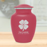 4 Leaf Clover Sharing Urn - Rose Pink
