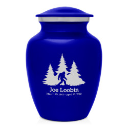 Sasquatch Sharing Urn - Midnight Blue