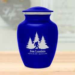 Sasquatch Sharing Urn - Midnight Blue