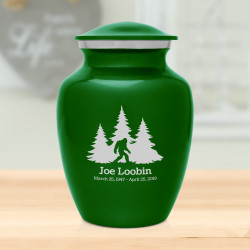 Sasquatch Sharing Urn - Shamrock Green