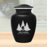 Sasquatch Sharing Urn - Jet Black