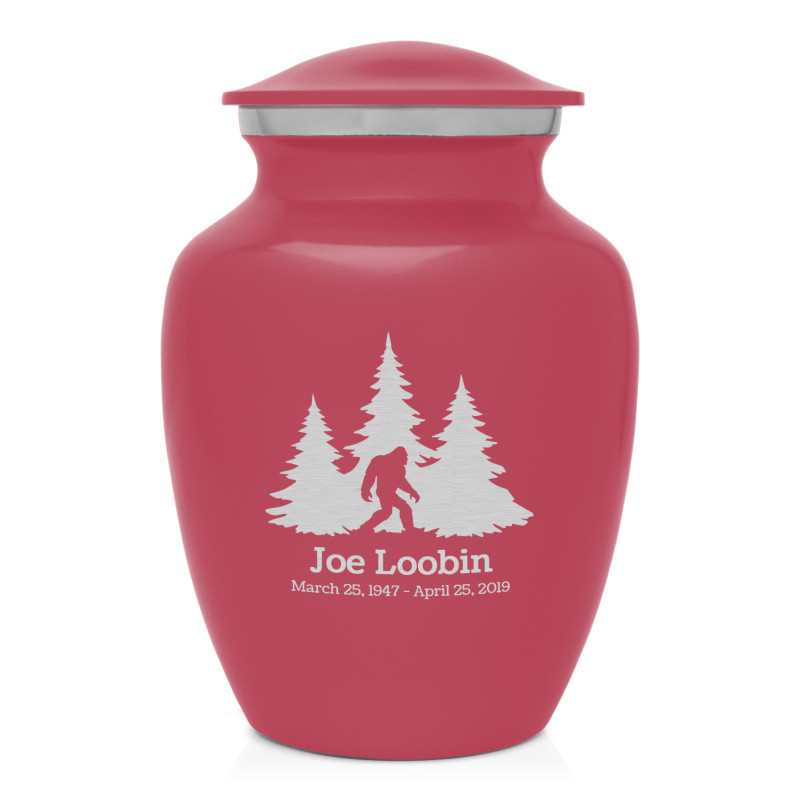 Sasquatch Sharing Urn - Rose Pink