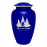Sasquatch Cremation Urn - Midnight Blue