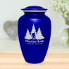 Sasquatch Cremation Urn - Midnight Blue
